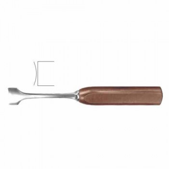 FiberGrip™ Lexer Bone Gouge Stainless Steel, 22 cm - 8 3/4" Blade Width 7 mm